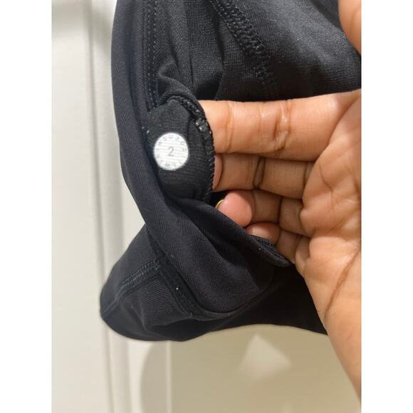 Lululemon Hold Your Form Bra BLK 12 Sports Bra Sz 2 - Picture 5 of 6